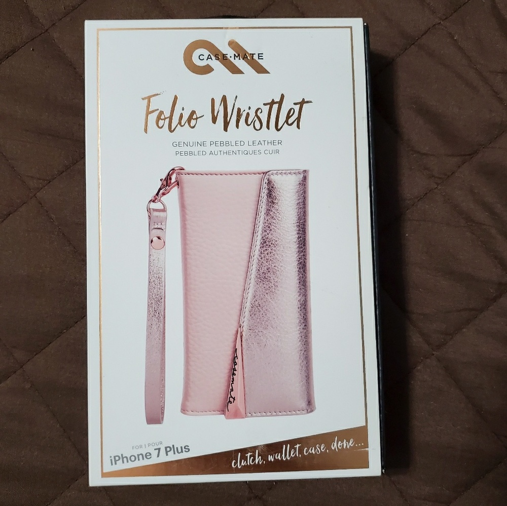 Case mate folio wristlet iphone 7/8plus case